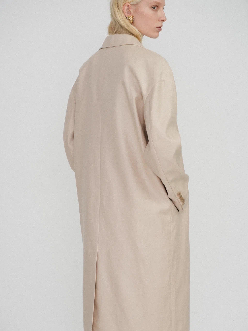 Linda linen coat