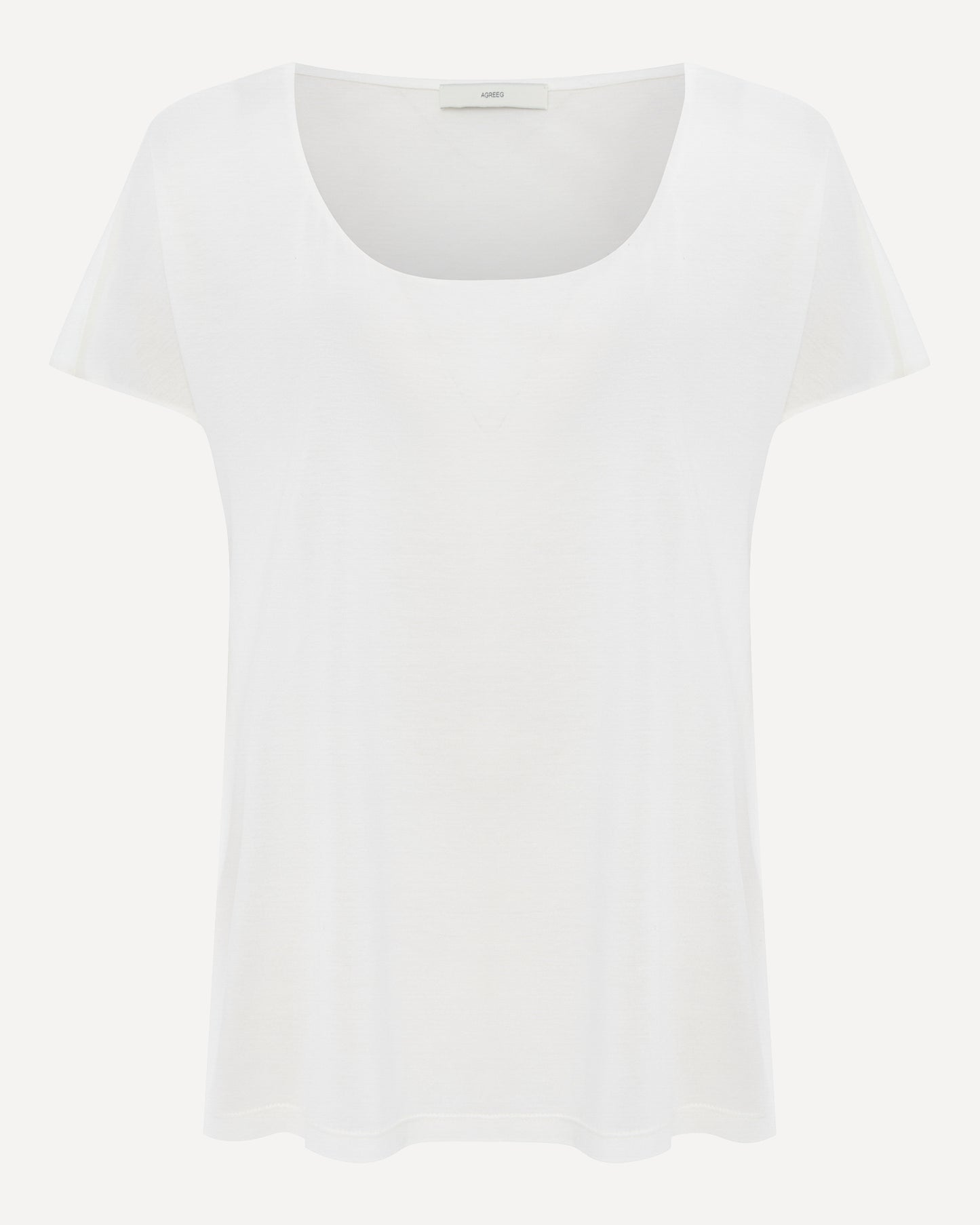 Lily boat-neck t-shirt