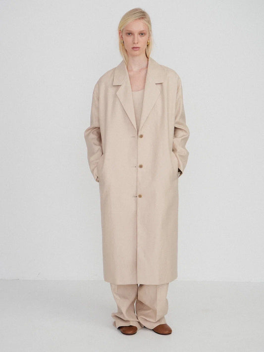 Linda linen coat