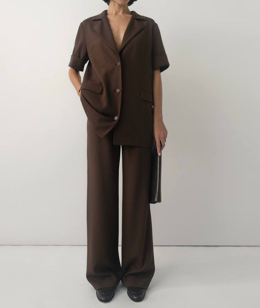 Mei cuffed wool blazer