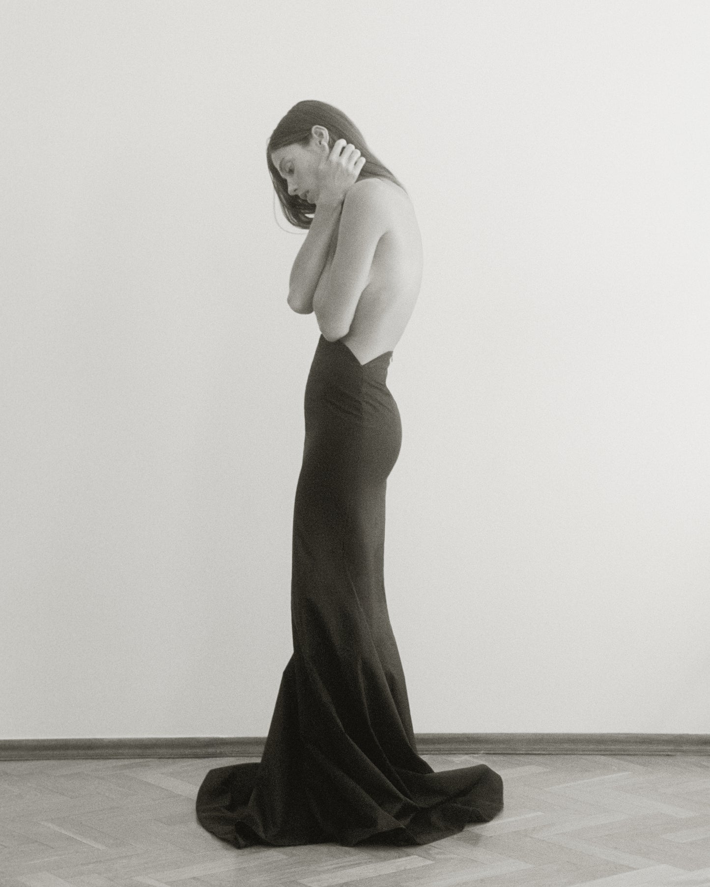 Medni godet skirt
