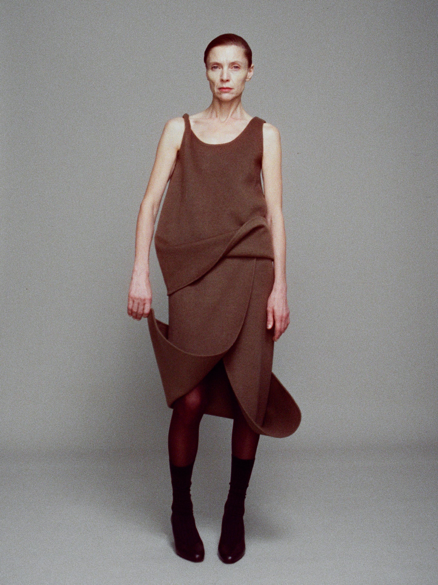 Amani cashmere skirt