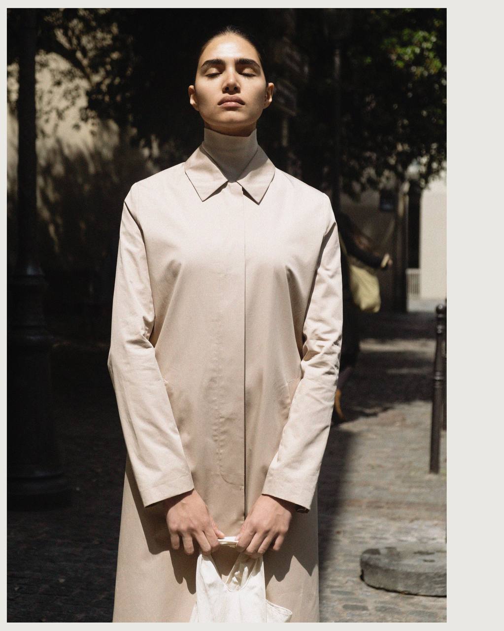 Avery midi car coat