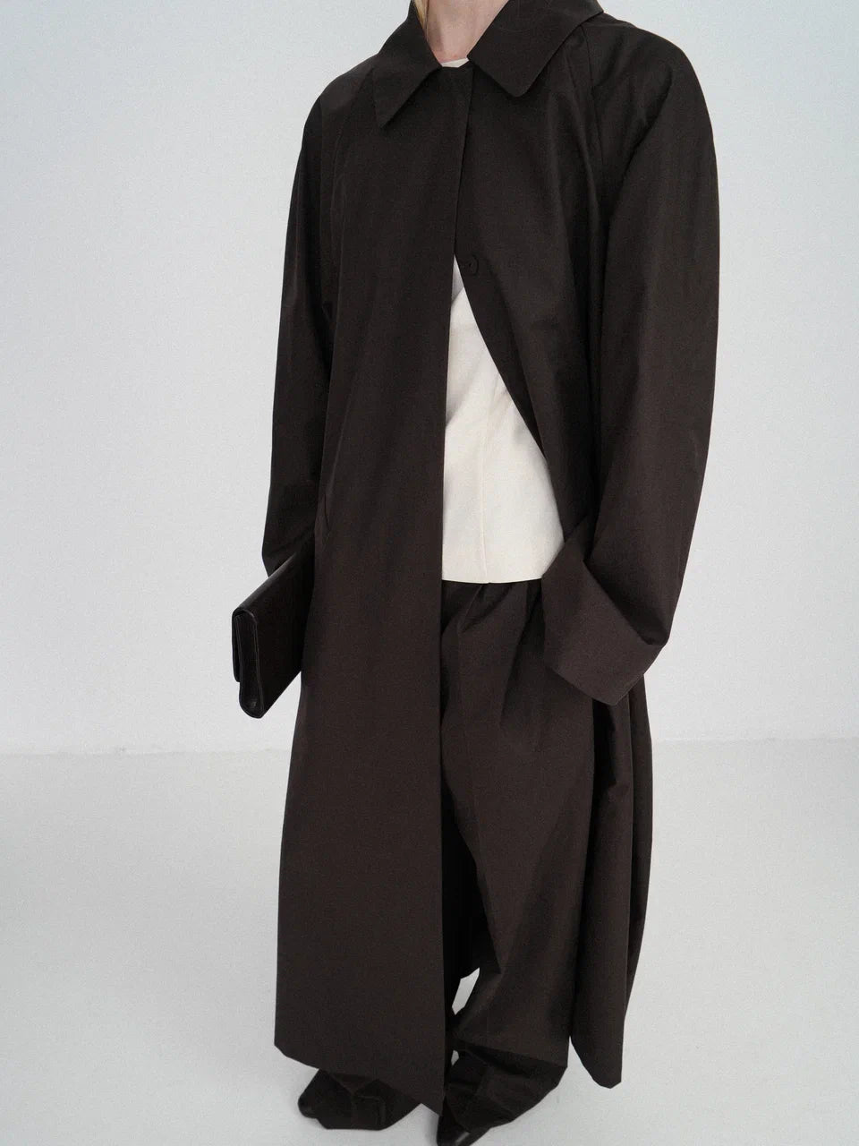 Rick cotton trench coat