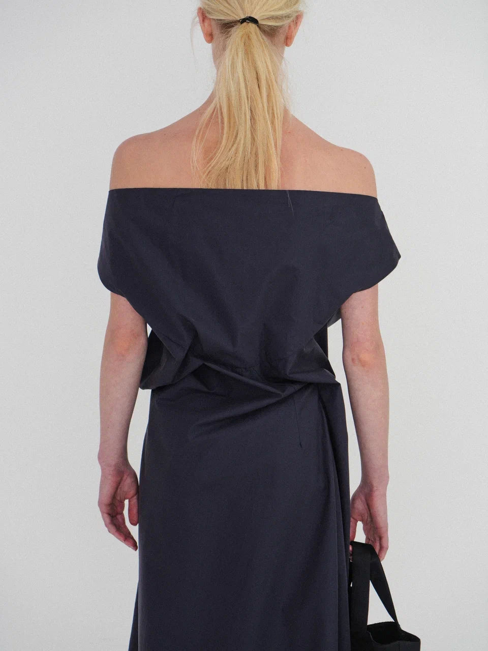 Natalie draped maxi dress