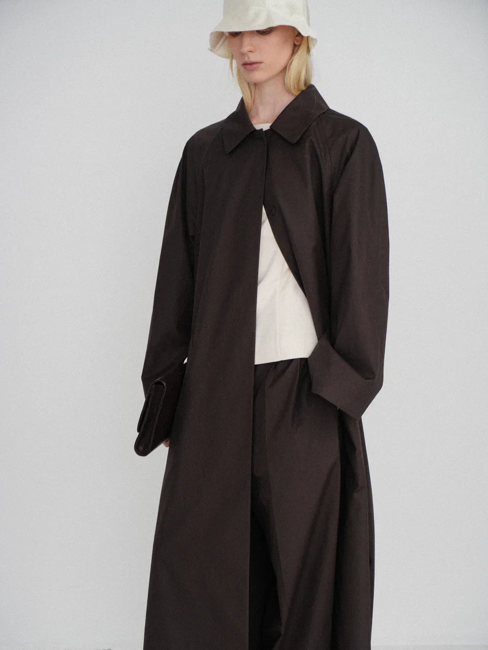 Rick cotton trench coat