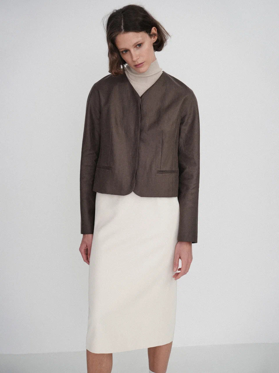 Mia linen blazer