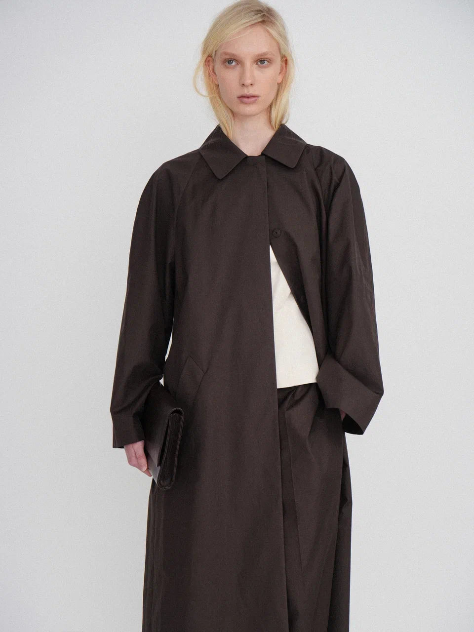 Rick cotton trench coat