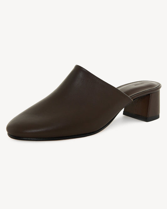 Arine leathers mules