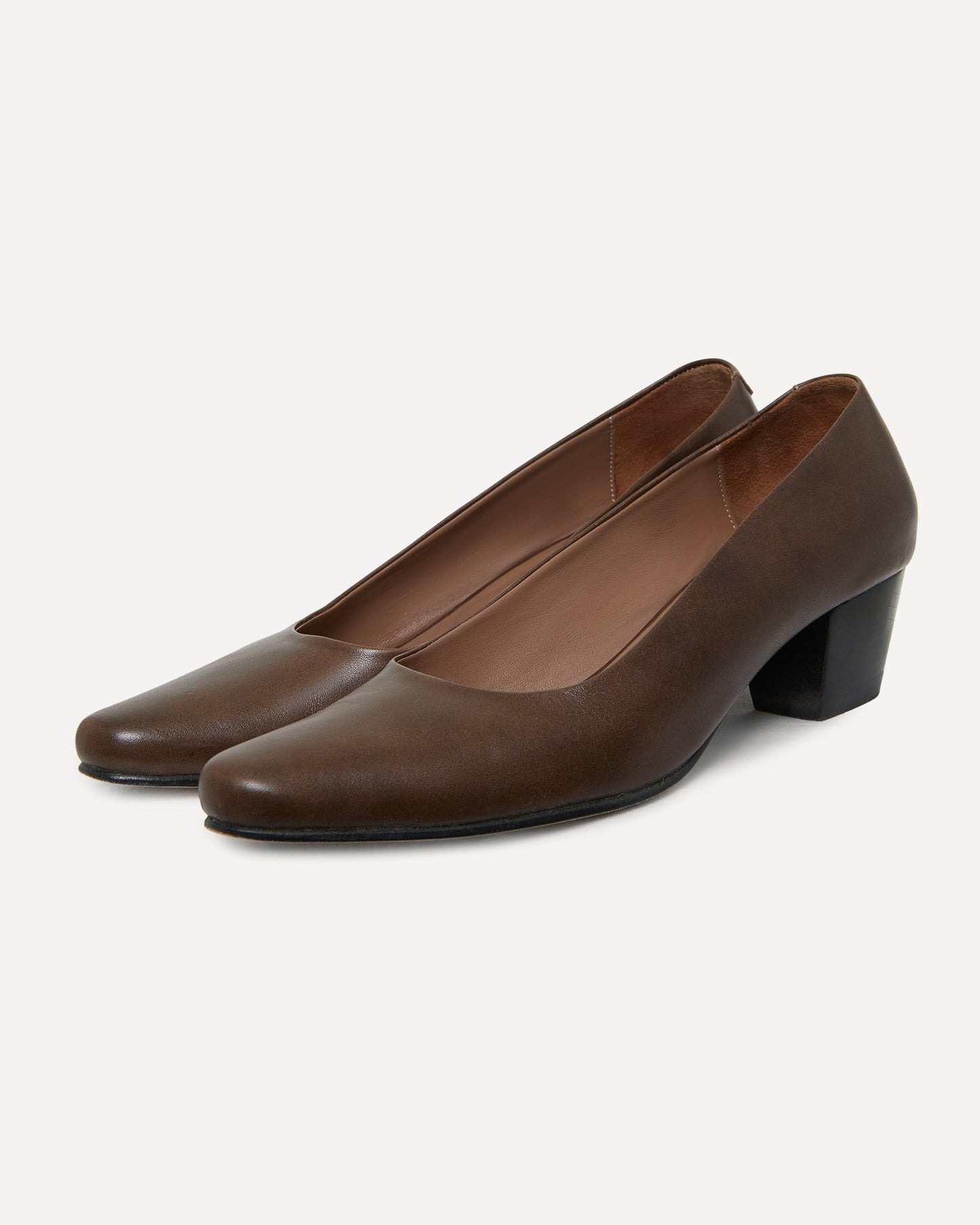 Tinatin leather heels