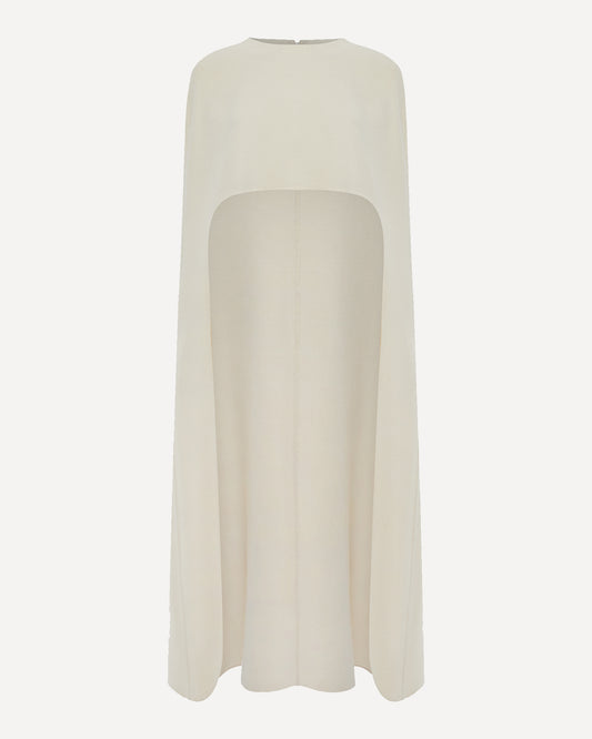 Lin cashmere cape