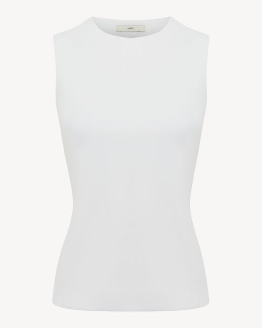 Vivi elastic boatneck top