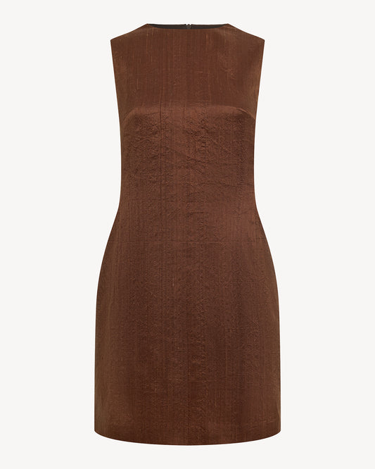 Railey wild silk mini dress